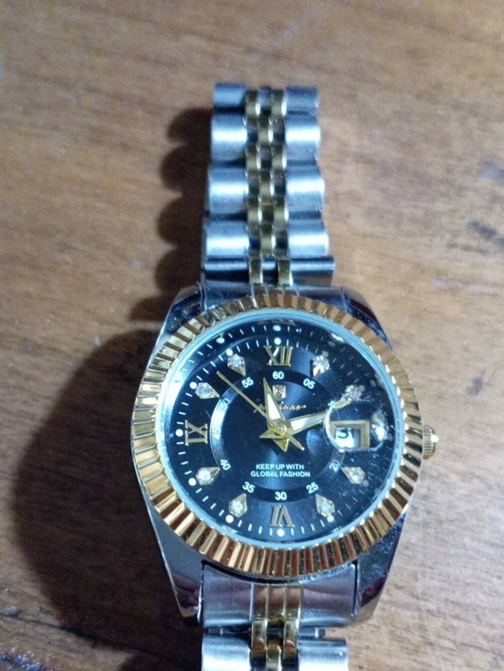 Poedagar Ladies Wrist Watch - Black Dial
